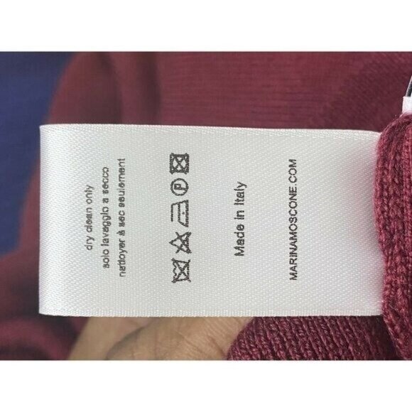 Marina Moscone Womans Cycling Sweater Dress with Exploded Zipper‎ SZ XL - Picture 7 of 9